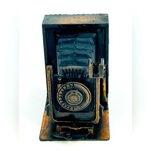 Vintage Camera Pencil Sharpener Mini Diecast